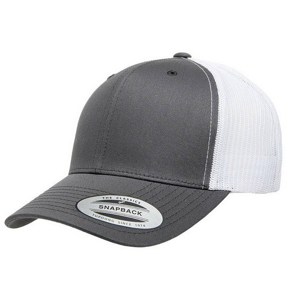 Retro Trucker Hat with Customized Leatherette Patch