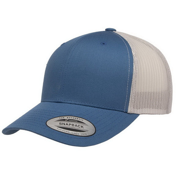 Retro Trucker Hat with Customized Leatherette Patch